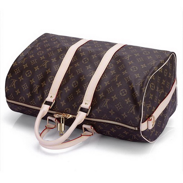 Louis Vuitton Monogram Canvas Keepall 45 with Shoulder Strap M41418 Louis Vuitton Monogram Canvas Keepall 45 with Shoulder Strap M41418